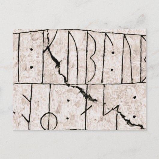 Rune DR 81 Briefkaart (Voorkant)