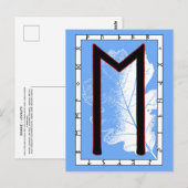 Rune Ehwaz - Loyalty Briefkaart (Voorkant / Achterkant)