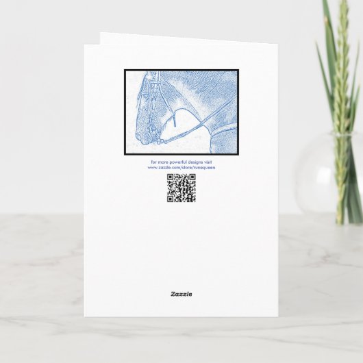 Rune Ehwaz - Loyalty Kaart (Achterkant)