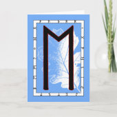 Rune Ehwaz - Loyalty Kaart (Voorkant)