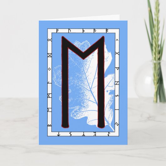 Rune Ehwaz - Loyalty Kaart (Voorkant)