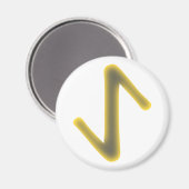Rune Eiwaz Magneet (Voorkant / Achterkant)