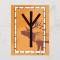 Rune Elhaz - Briefkaart voor bescherming