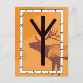 Rune Elhaz - Briefkaart voor bescherming