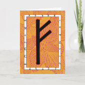 Rune Fehu - Word Kaart (Voorkant)