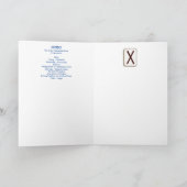 Rune Gebo - Ziel Vrienden, Partnerschap, Paard Kaart (Binnen)