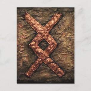 Rune Inguz Briefkaart