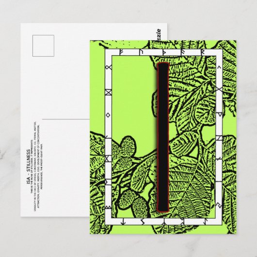 Rune Isa - Stillness Briefkaart (Voorkant / Achterkant)