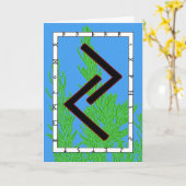 Rune Jera - Harvest Kaart (Gele Bloem)