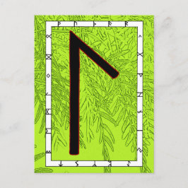 Rune Laguz - LIFE! Briefkaart