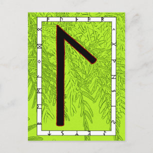 Rune Laguz - LIFE! Briefkaart