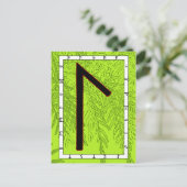 Rune Laguz - LIFE! Briefkaart (Staand voorkant)