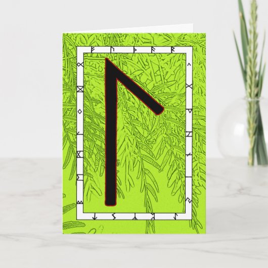 Rune Laguz - LIFE! Kaart (Voorkant)