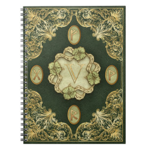 Rune magische grimoire notitieboek