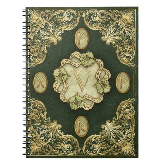 Rune magische grimoire notitieboek (Voorkant)