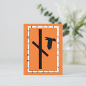 Rune Naudhiz - Briefkaart overwinnen (Staand voorkant)