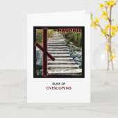 Rune Naudhiz - Overwinnen - Challenge Stappen Kaart (Gele Bloem)