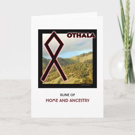 Rune Othala - Huis & Voorouders - Midgard Kaart (Voorkant)