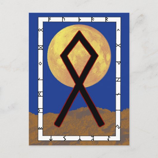 Rune Othala - ThuisBriefkaart Briefkaart (Voorkant)