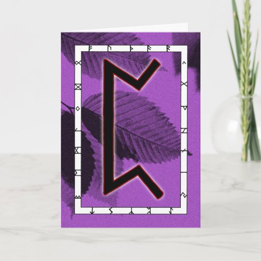 Rune Perthro - Karma Kaart (Voorkant)