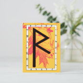 Rune Raidho - Balans Briefkaart (Staand voorkant)