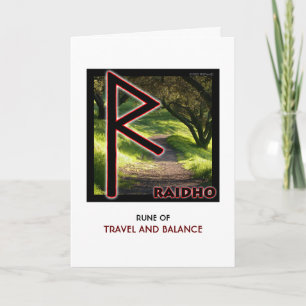 Rune Raidho - Reizen & Balans Kaart