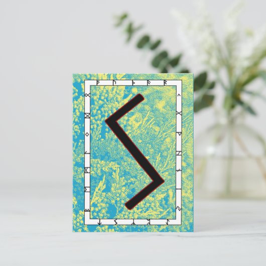 Rune Sowilo - Succes! Briefkaart (Staand voorkant)