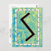 Rune Sowilo - Succes! Briefkaart (Voorkant / Achterkant)