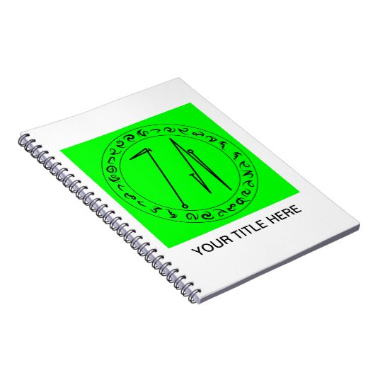 Rune Spiral Notitieboek (Rechterzijde)