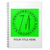 Rune Spiral Notitieboek (Voorkant)