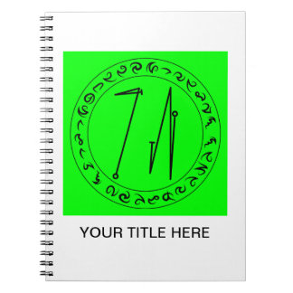 Rune Spiral Notitieboek