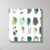 Rune Stone - Green Canvas Afdruk (Voorkant)