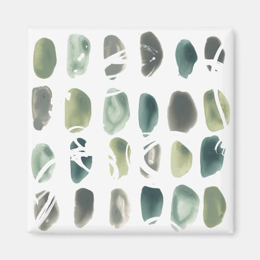 Rune Stone - Green Magneet (Voorkant)