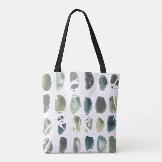 Rune Stone - Green Tote Bag (Achterkant)