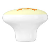 Rune Sun Ceramic Pull Keramische Knop (Zijkant)