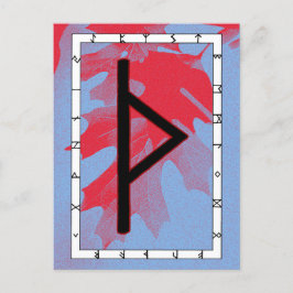 Rune Thurisaz - Defense Briefkaart