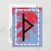 Rune Thurisaz - Defense Briefkaart (Voorkant / Achterkant)