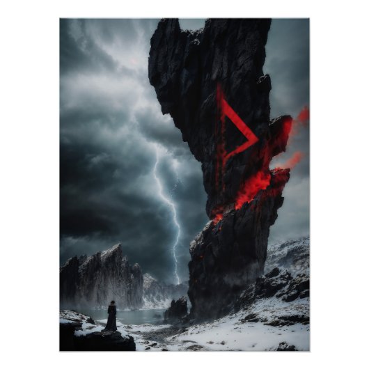 Rune Thurisaz Perfect Poster (Voorkant)