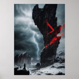 Rune Thurisaz Poster