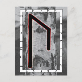Rune Uruz - Briefkaart van Wisdom