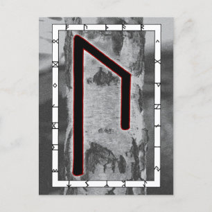 Rune Uruz - Briefkaart van Wisdom