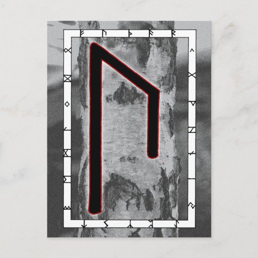 Rune Uruz - Briefkaart van Wisdom (Voorkant)