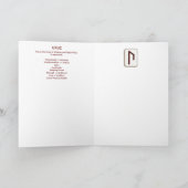 Rune Uruz – Oude kennis - Art Nouveau Kaart (Binnen)