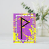 Rune Wunjo - Joy! Briefkaart (Staand voorkant)