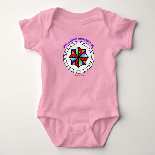 #RuneKids Veilige en Geborgen Baby Bodysuit (Voorkant)