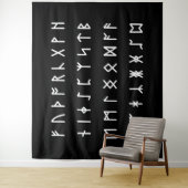 Runenalfabet [Futhorc] Wandkleed (In situ)