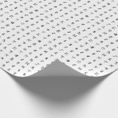 Runensymbool Witte Inpakpapier (Hoek)