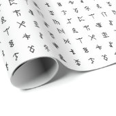Runensymbool Witte Inpakpapier (Rol Hoek)