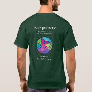 RuneQueen Berkano - Moeder Aarde - korte mouw T-shirt