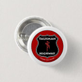 RuneQueen's Talisman Highway Ronde Button 3,2 Cm (Voorkant /achterkant)